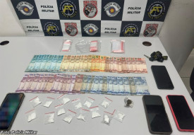 ForÃ§a TÃ¡tica prende dois homens por trÃ¡fico e associaÃ§Ã£o ao crime no centro de TupÃ£