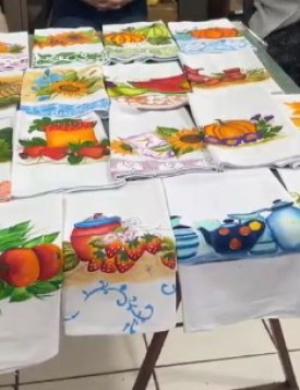 Fundo Social de Solidariedade de OC realiza formatura de mais uma turma do curso gratuito de pintura em tecidos