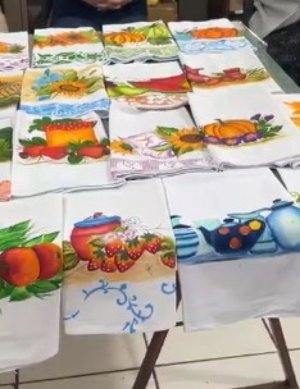 Fundo Social de Solidariedade de OC realiza formatura de mais uma turma do curso gratuito de pintura em tecidos