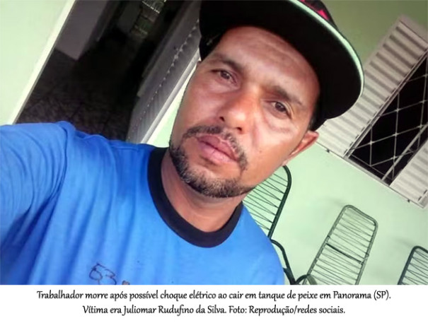 Trabalhador de 48 anos morre após cair em tanque de peixe, em Panorama