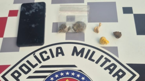 Homem é preso por tráfico de drogas após abordagem em vicinal de Adamantina