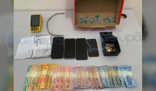 Adolescente é apreendido por ato infracional de tráfico de drogas no bairro Santa Rita em Tupã