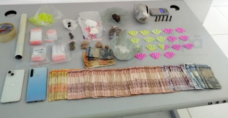 Homem Ã© preso por trÃ¡fico de drogas e posse irregular de muniÃ§Ã£o em TupÃ£