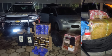 FiscalizaÃ§Ã£o apreende mercadorias sem documentaÃ§Ã£o fiscal em estrada municipal