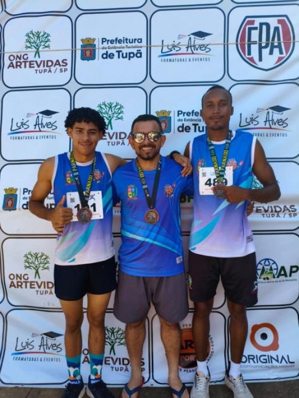 Atletas de Osvaldo Cruz conquistam pódio de corrida em Tupã