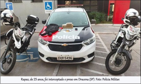 Homem Ã© preso em flagrante por trÃ¡fico de drogas apÃ³s fuga cinematogrÃ¡fica por telhados em Dracena