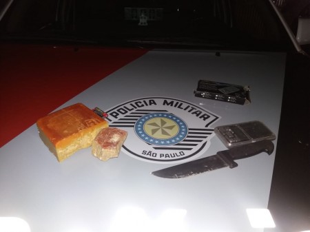 Menor é detido com mais de meio kg de crack em Dracena