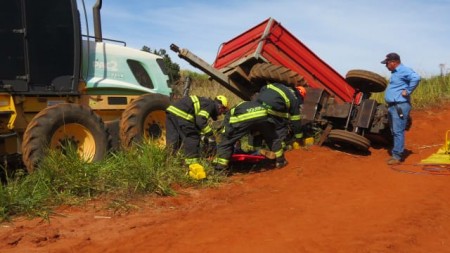 Acidente de trabalho mata tratorista na Zona Rural de Parapuã 