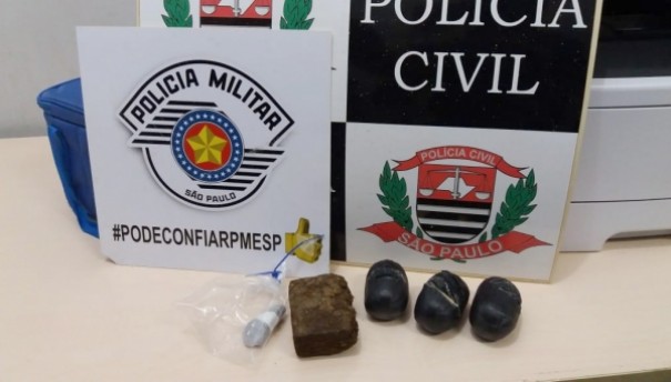 Operao conjunta apreende drogas e prende mulher envolvida com trfico em Pacaembu