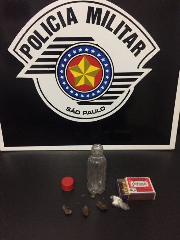 PM de Osvaldo Cruz registra ocorrncia de porte de entorpecente