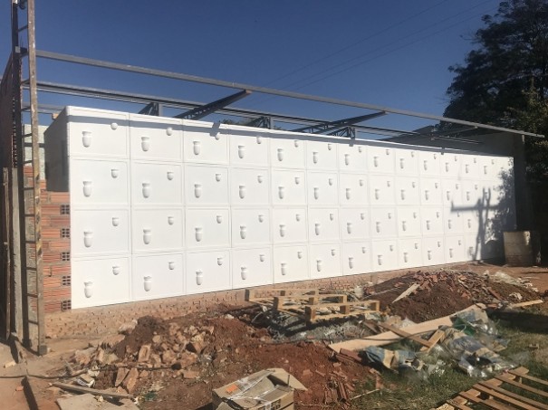 Cemitrio de Adamantina ganha estrutura vertical para sepultamentos