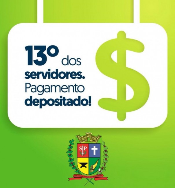 Prefeitura de OC adianta a 1 parcela do 13 salrio aos servidores municipais