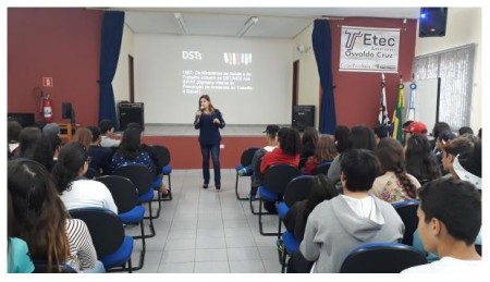 ETEC Amim Jundi promove SIPAT - Semana Interna de Prevenção de Acidentes do Trabalho 