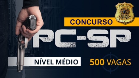 Inscrições de concursos públicos para cargos da Polícia Civil encerram nesta sexta-feira