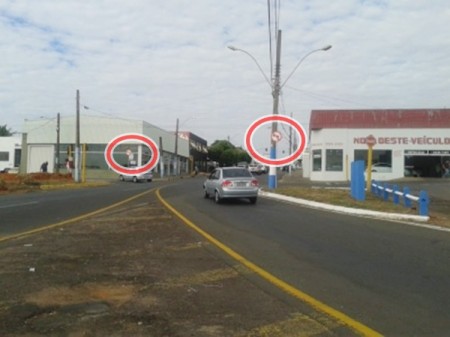 Demutran faz mudanças e proíbe conversão à esquerda no cruzamento da Dr. Miranda com a Yutaka Abe