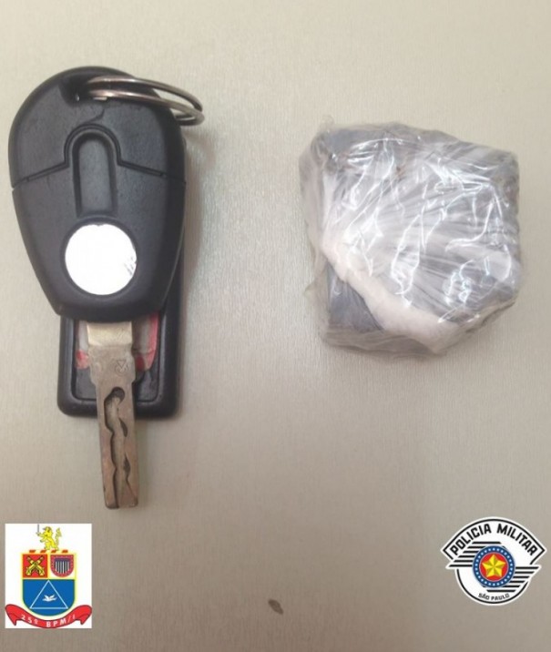 Morador de Luclia  detido portando droga em Osvaldo Cruz