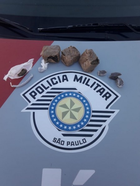 Polícia Militar de Osvaldo Cruz prendeu um traficante nesta quarta-feira (22)