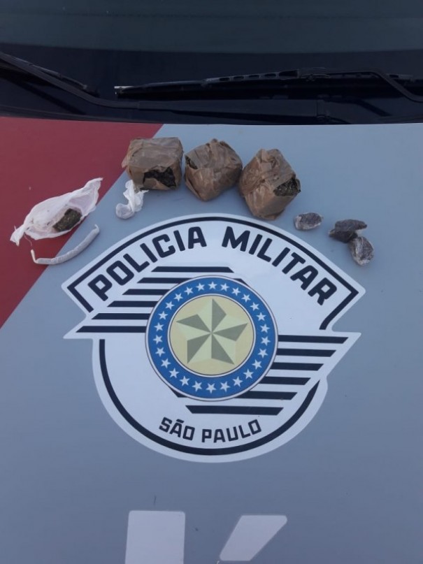 Pol�cia Militar de Osvaldo Cruz prendeu um traficante nesta quarta-feira (22)