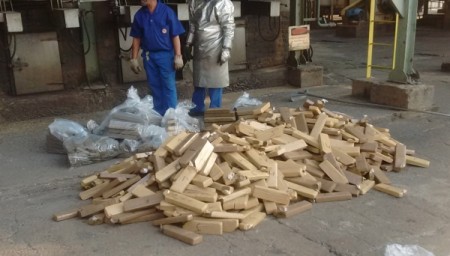 Mais de meia tonelada de maconha apreendida semana passada são incineradas