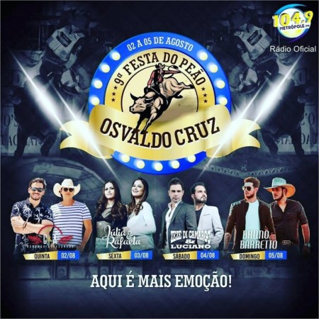 Eventos e comemorações municipais agitam calendário de 2018