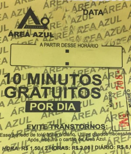 Área Azul volta à pauta da Câmara de OC