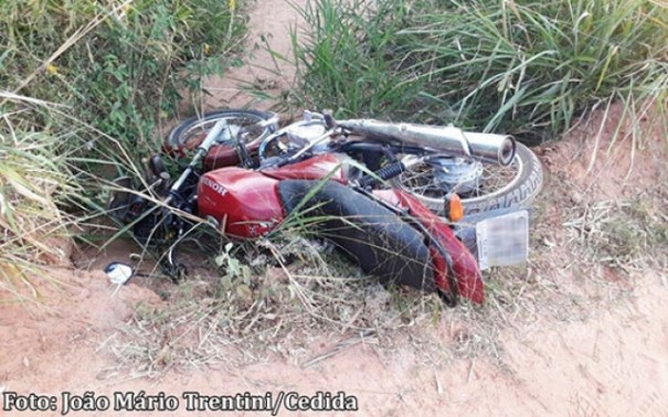 Motociclista  detido aps tentar fugir da Polcia Militar em Tup