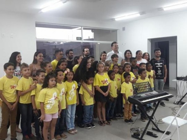 Projeto Guri de Sagres faz apresentao de encerramento de semestre no CCI