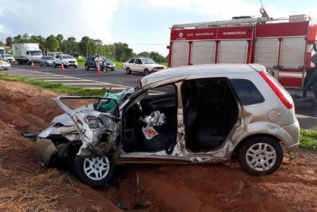 Morre uma das vítimas de um acidente ocorrido no trevo de Tupã