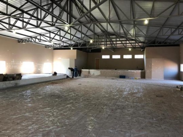 Prefeitura de Sagres retoma obra do novo Centro Comunit�rio