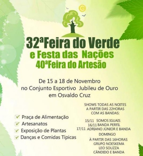 Fundo Social de Osvaldo Cruz ressalta participao na Festa das Naes
