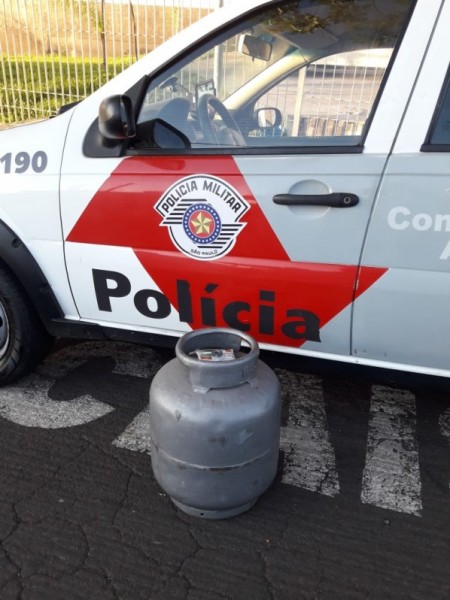 Polícia Militar de OC prende indivíduo por furtar botijão de gás na Igreja Matriz