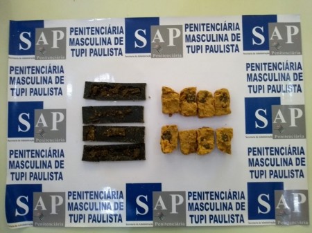 Agentes encontram barras de doce 'recheadas' com maconha enviadas à Penitenciária de Tupi Paulista