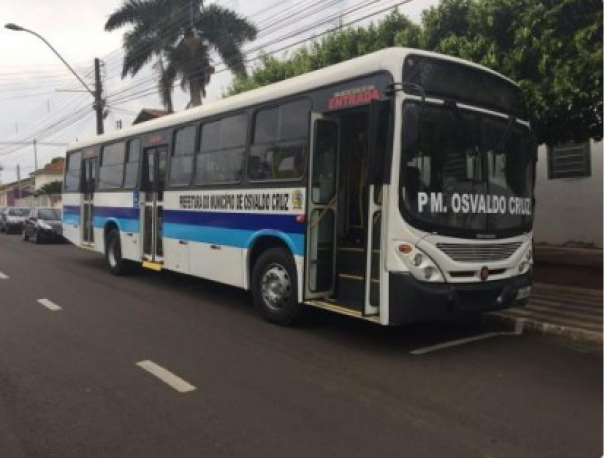 Prefeitura de Osvaldo Cruz entrega novo nibus de transporte urbano