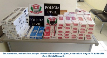 Operação da Polícia Civil combate contrabando de cigarros e jogo do bicho em Adamantina, Lucélia e Osvaldo Cruz