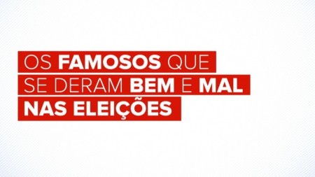 Veja famosos que se deram bem e que se deram mal no 1º turno das eleições 2018