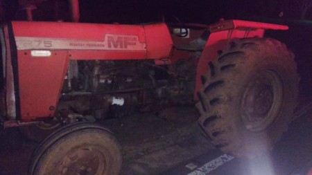 Preso foragido do regime semiaberto é capturado em Pacaembu após furtar trator de propriedade rural