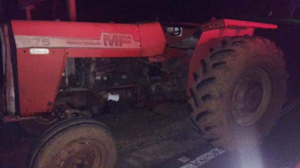 Preso foragido do regime semiaberto  capturado em Pacaembu aps furtar trator de propriedade rural