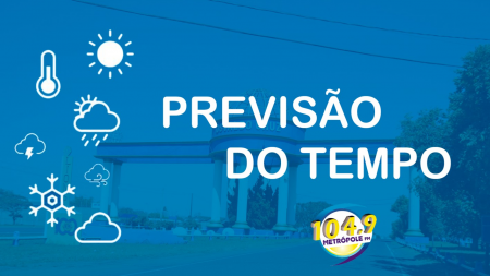 Previsão do Tempo: Confira como fica o tempo em Osvaldo Cruz e região nesta terça-feira (17)