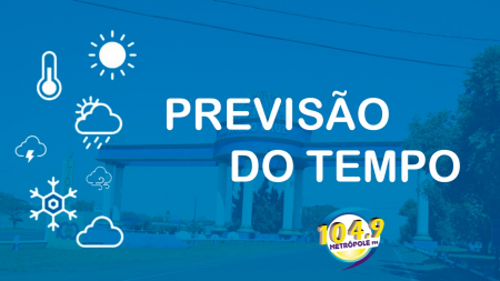 Previsão do Tempo: Confira como fica o tempo em Osvaldo Cruz e região nesta terça-feira (07)