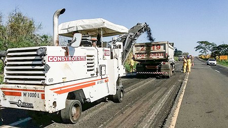 Empreiteira que fez reforma é convocada para realizar reparos na rodovia SP-294