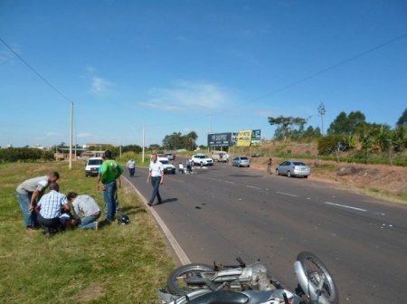 Com constantes acidentes, motoristas reclamam da falta de trevo em vicinal de Lucélia