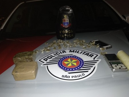 Homem é preso por tráfico de drogas na Vila Esperança em OC