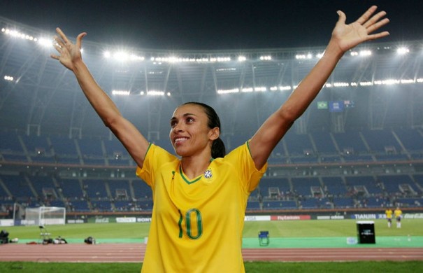 Fifa The Best: Marta  eleita melhor jogadora do mundo pela sexta vez