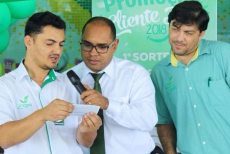 Cocipa realiza 1º sorteio da Campanha Cliente Feliz 2018