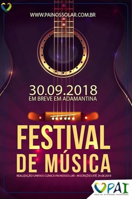 Setembro Amarelo: Pai Nosso Lar realiza 1º Festival de Música 