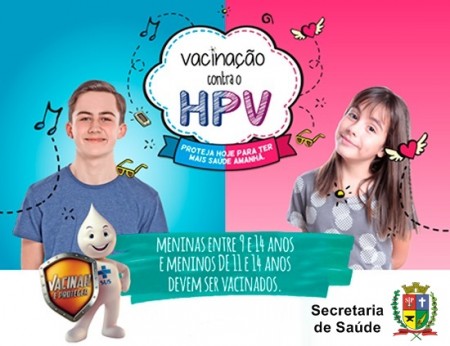 Setor de Saúde de OC disponibiliza vacinação contra o HPV