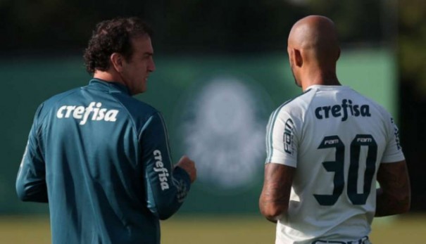 Cuca cogitou deixar Palmeiras aps caso Felipe Melo e queda