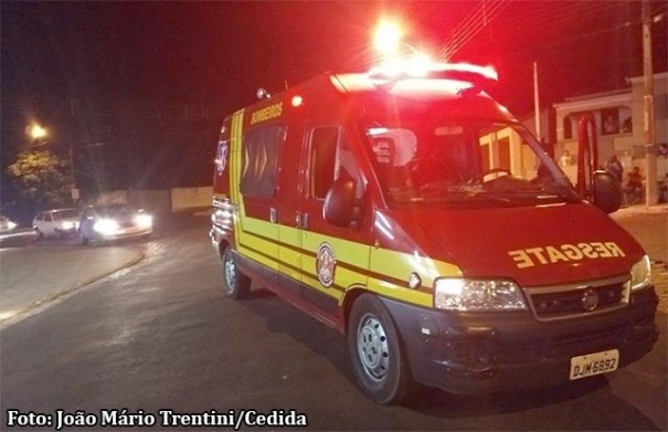 Corpo de Bombeiros de Tup socorre idosa de 87 anos vtima de engasgamento