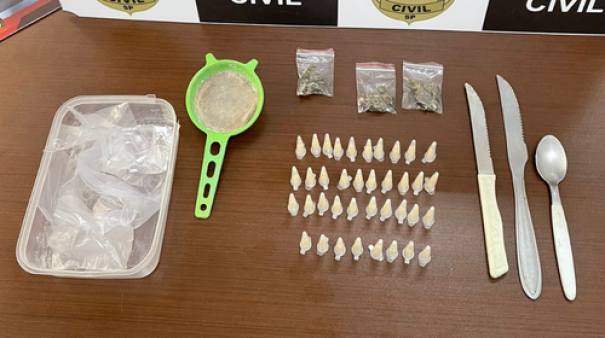 Irm�os s�o presos por envolvimento com tr�fico de drogas em Tup�