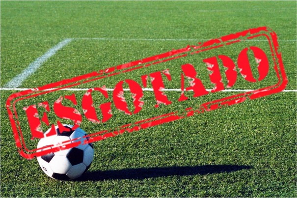 Esto esgotados os ingressos do Futebol Sustentvel para o jogo do Azulo